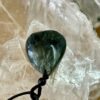 Seraphinite pendant on cord