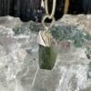 This is magnificent moldavite in silver pendant
