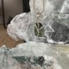 This is magnificent moldavite pendant set in 927 stirling silver thecrysalcave.com.au