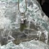 This is magnificent moldavite pendant set in 927 stirling silver thecrysalcave.com.au