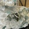this is magnificent moldavite silver pendant thecrystalcave.com.au