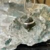 this is magnificent moldavite silver pendant thecrystalcave.com.au