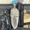 Lemurian Seed crystal pendant set in 925 silver. Ancient wisdom and earthly beauty. thecrystalcave.com.au