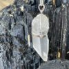 Lemurian Seed crystal pendant set in 925 silver. Ancient wisdom and earthly beauty. thecrystalcave.com.au