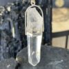 Lemurian Seed crystal pendant set in 925 silver. Ancient wisdom and earthly beauty. thecrystalcave.com.au