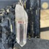 Lemurian Seed crystal pendant set in 925 silver. Ancient wisdom and earthly beauty. thecrystalcave.com.au