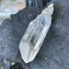 Lemurian Seed crystal pendant set in 925 silver. Ancient wisdom and earthly beauty. thecrystalcave.com.au