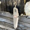 Lemurian Seed crystal pendant set in 925 silver. Ancient wisdom and earthly beauty. thecrystalcave.com.au