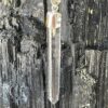 This is a Colombian Lemurian 'Blade of Light' pendant set in 925 silver. Water clear they are high vibrational stones, clarity and joy. thecrystalcave.com.au
