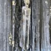 This is a Colombian Lemurian 'Blade of Light' pendant set in 925 silver. Water clear they are high vibrational stones, clarity and joy. thecrystalcave.com.au