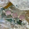 Beautiful kunzite hearts pendant set in silver