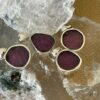 This Ruby Slice set in 925 silver is a beautiful pendant. Courage, love and compassion thecrystalcave.com.au