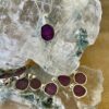This Ruby Slice set in 925 silver is a beautiful pendant. Courage, love and compassion thecrystalcave.com.au
