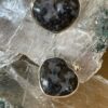 This is a Mystic Merlinite heart set in 927 silver pendant. Its energy opens the doorways of magic and ritual. Favoured for centuries by Druids and Shaman alike, its protective energies are revered, as it deflects negative energies.  thecrystalcave.com.au