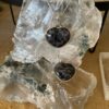 This is a Mystic Merlinite heart set in 927 silver pendant. Its energy opens the doorways of magic and ritual. Favoured for centuries by Druids and Shaman alike, its protective energies are revered, as it deflects negative energies.  thecrystalcave.com.au
