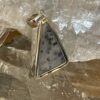 This is a Mystic Merlinite set in 927 silver pendant. Its energy opens the doorways of magic and ritual. Favoured for centuries by Druids and Shaman alike, its protective energies are revered, as it deflects negative energies. thecrystalcave.com.au