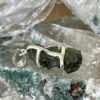 This is a beautiful moldavite 925 sterling silver pendant. Wear it daily. thecrystalcave.com.au