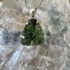 beautiful moldavite 925 sterling silver pendant