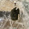 beautiful moldavite 925 silve pendant