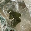 beautiful moldavite 925 silve pendant