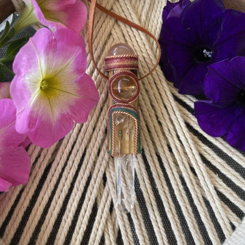 Clear Love- A talisman of love and sovereignty Wear this talisman daily to assist to enhance your own self love and inner power, gaining the abundance that life has waiting for you.
