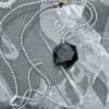 Energizing Merkabah Black Tourmaline Necklace