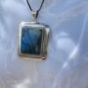 This is Labradorite protective pendant
