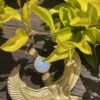 Isis Brass Necklace with Rainbow Moonstone – A Symbol of Divine Feminine Power
