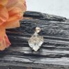 Celestial Mirror – Water Clear Herkimer Diamond Silver Pendant (5.7g)