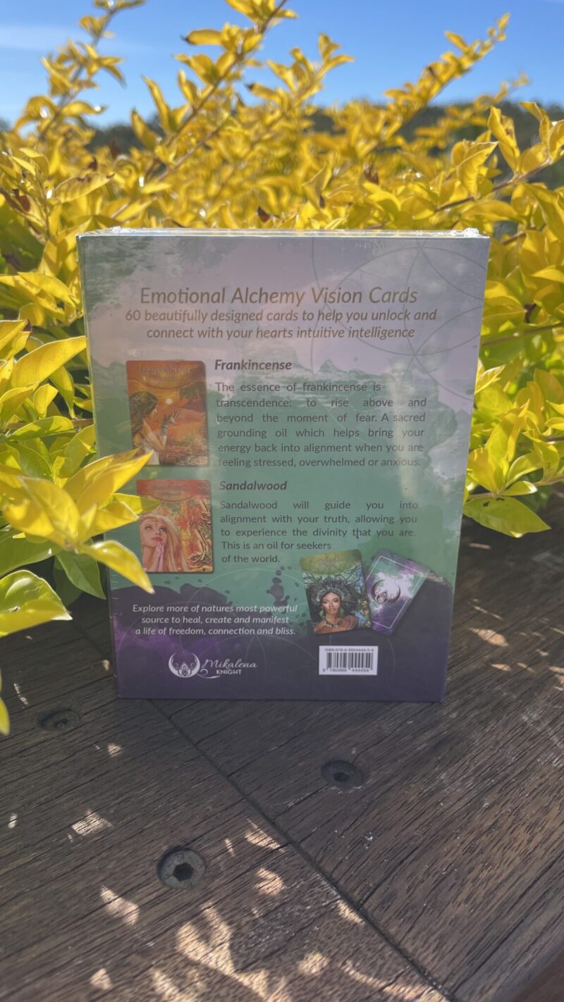 Mikalena Knight Emotional Alchemy Essential Oils vision cards