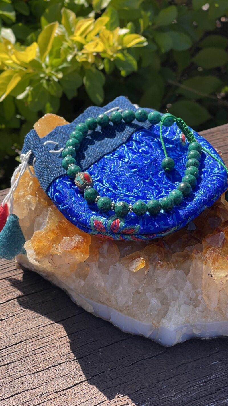 XL Handmade Nepalese Crystal Bracelets (Adjustable 27–34cm)